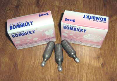 Bombičky na šlahačku B10ks-CZ
